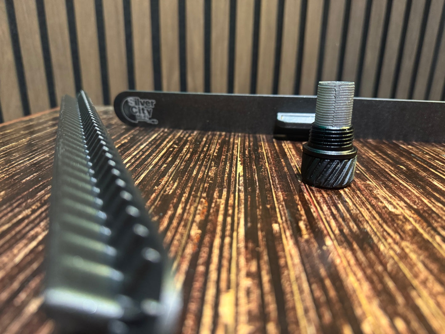 Degritter MKI & MKII slot dust cover V2, and Knob bundle