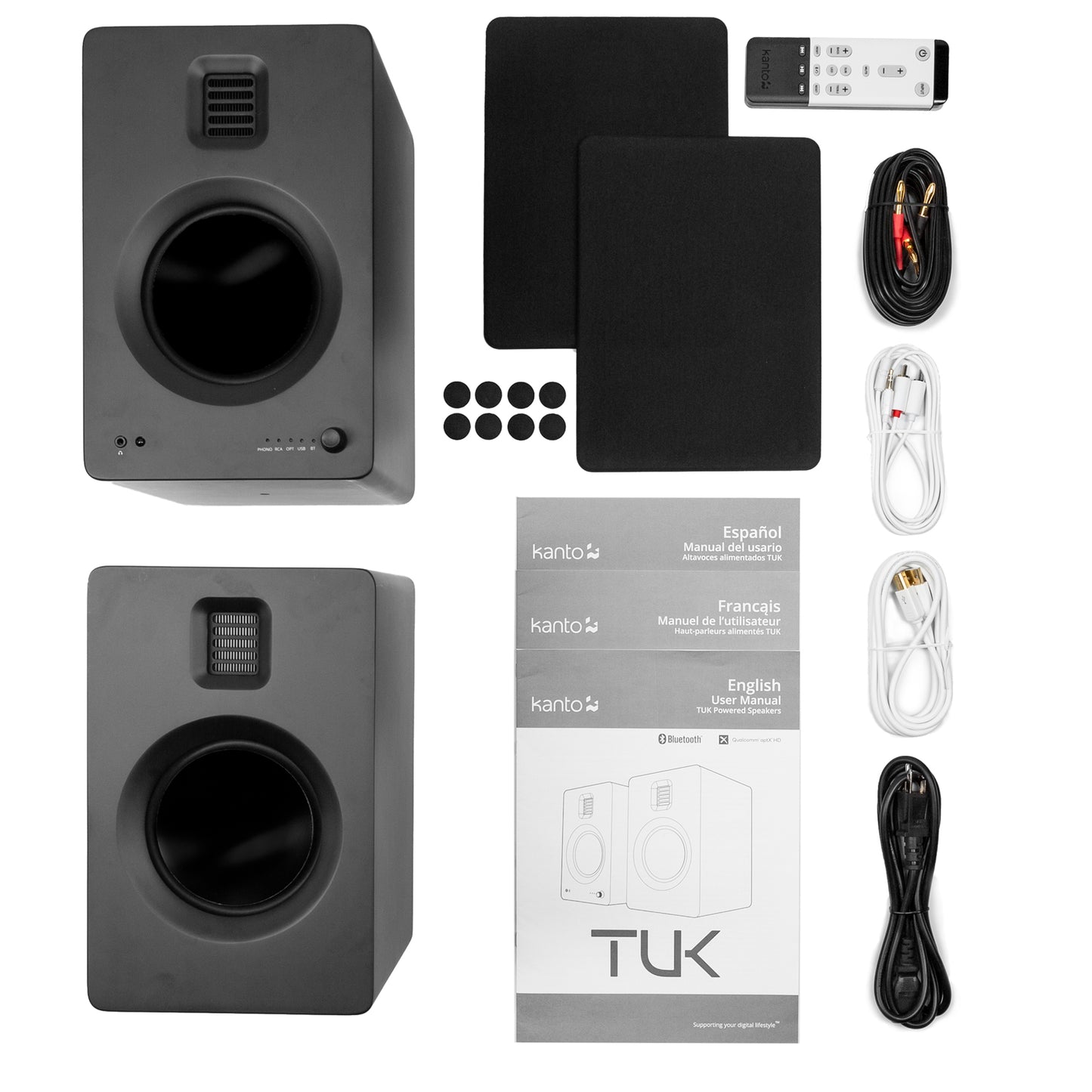 TUK powered speakers