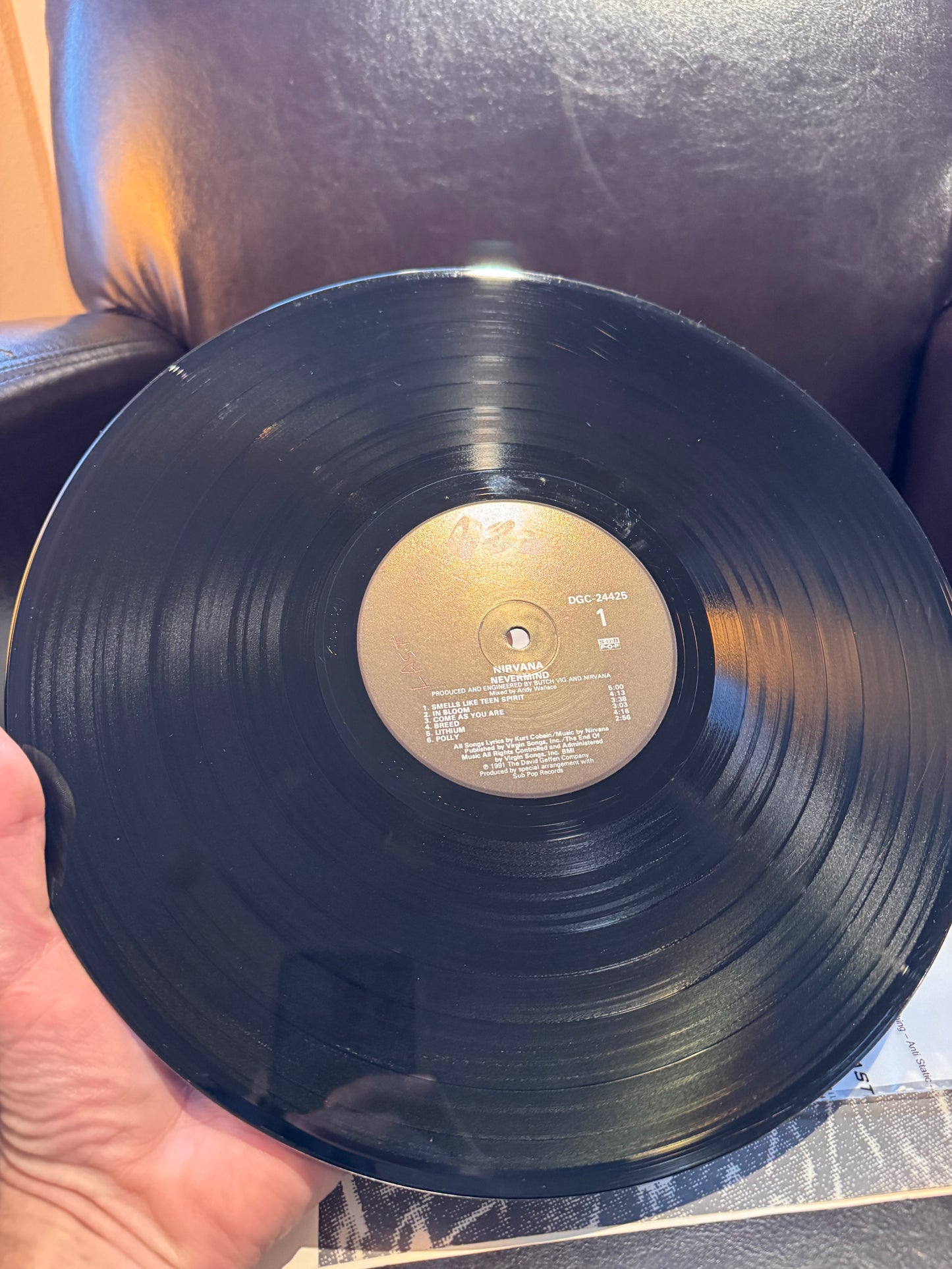 Nirvana Nevermind Original pressing (missprint)