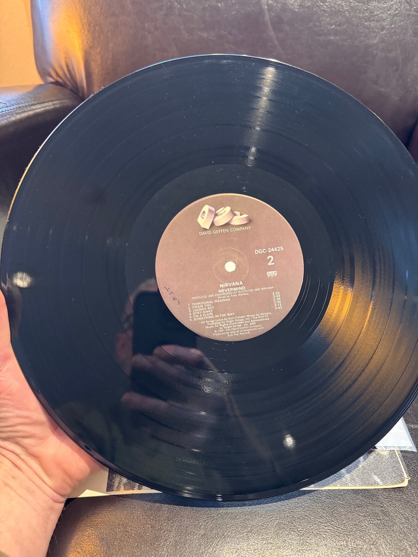Nirvana Nevermind Original pressing (missprint)