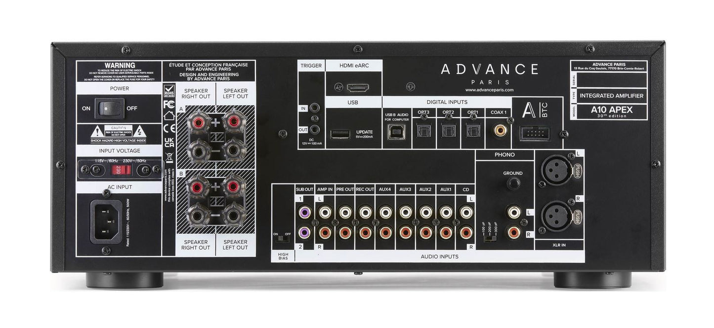 Advance Paris A10 Apex